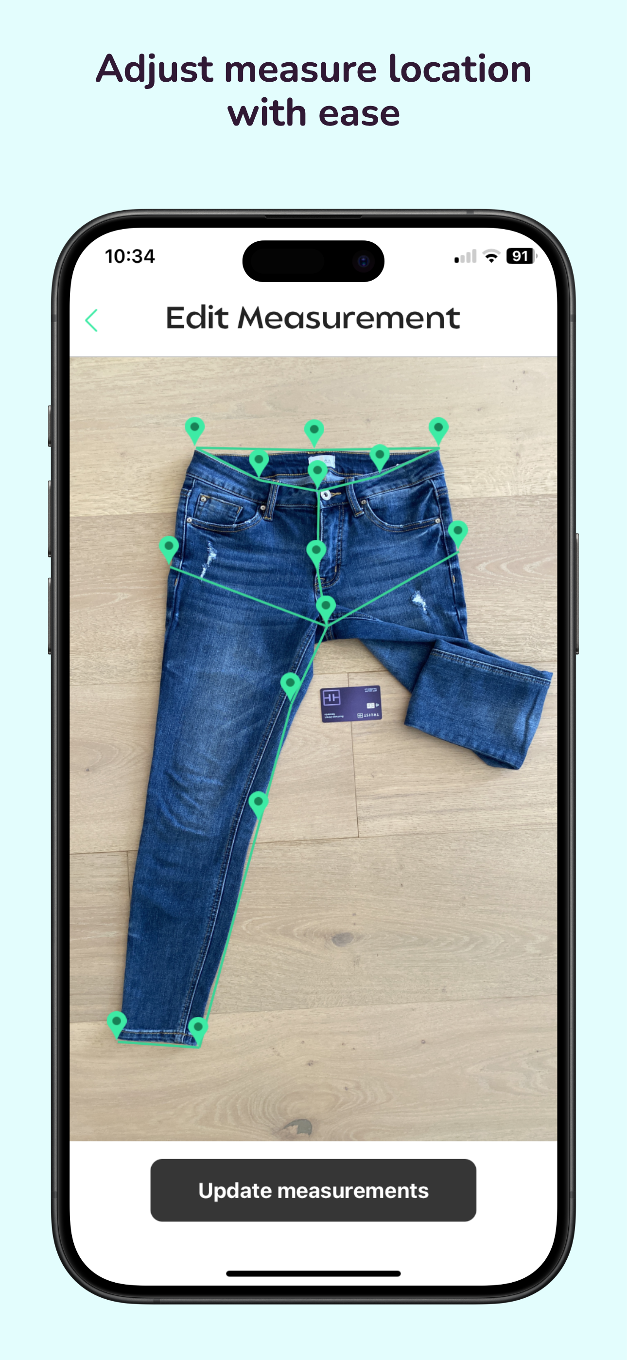 Tailored: Measure apparel fast