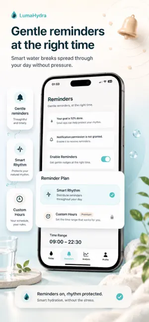 LumaHydra - Water Reminder screenshot 2