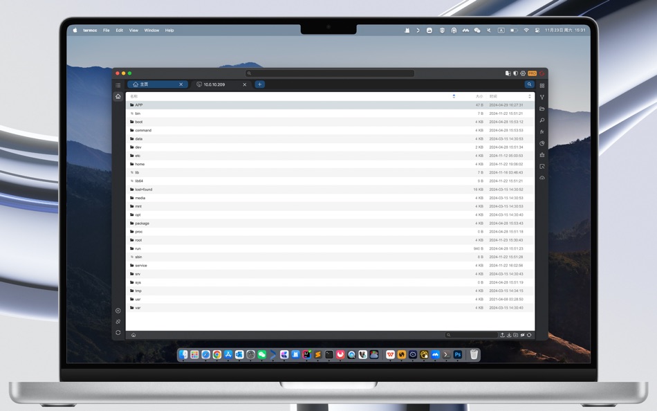 #3. termcc pro - SSH & SFTP Client (macOS) بواسطة: 云海 赵
