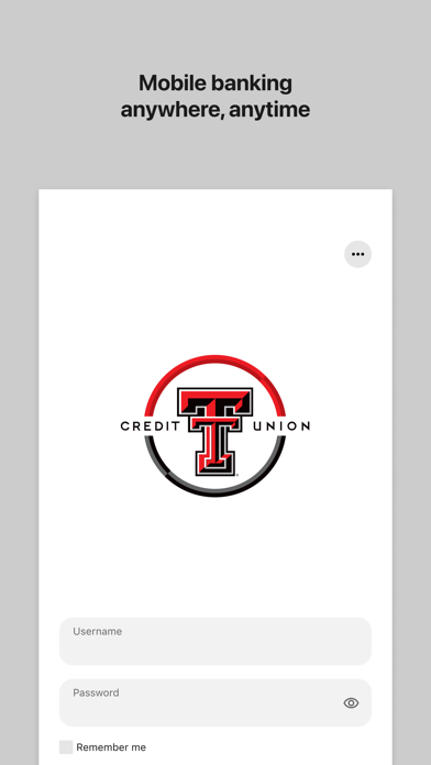 Screenshot #1 pour Texas Tech Credit Union