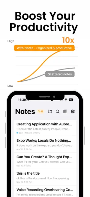 Voicenotes - Noty screenshot 4