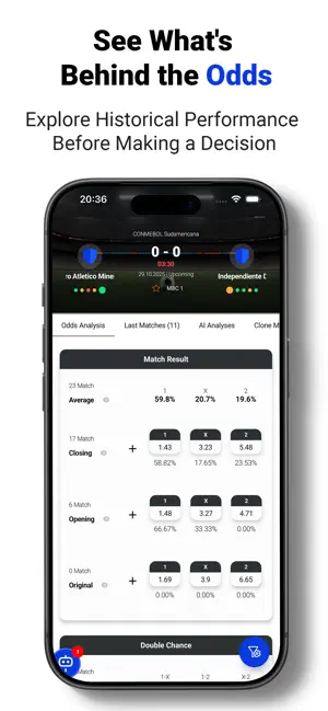Odds Analysis: Soccer AI screenshot 2