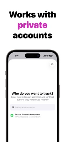 Recent Follow Tracker: Radarrr iPhone screenshot