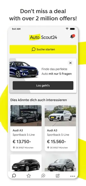 AutoScout24: Buying & leasing screenshot 2