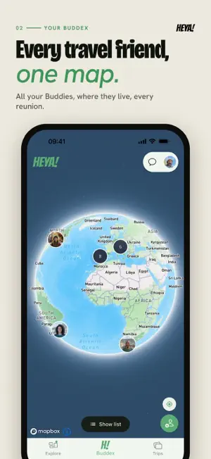 Heya! Keep your travel friends screenshot 2