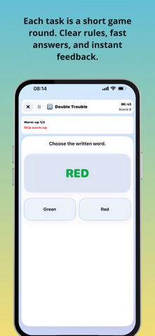 Brain Trainer: by NS Apps Screenshot 2 of 3