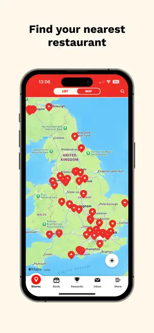 TGI Fridays UK iPhone screenshot 3