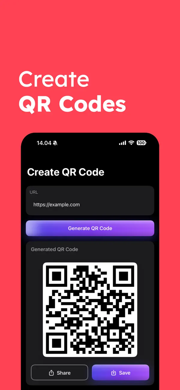 #2. QR Code Scan & Create! (iOS) بواسطة: Tobias Helsing