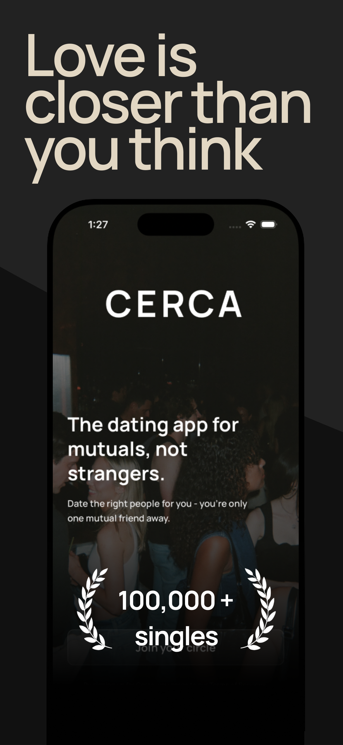 Cerca Dating: For Mutuals