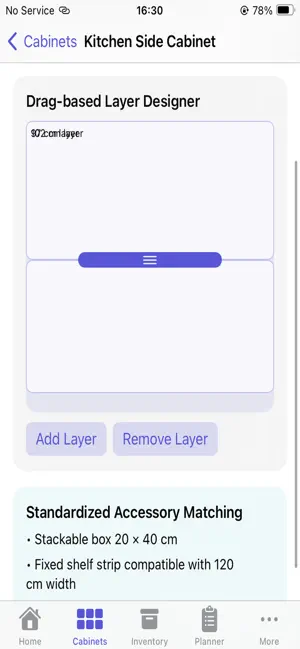 CabinetHomeStoragePlanner screenshot 2