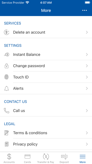HNB First Bank Mobile Banking Screenshot