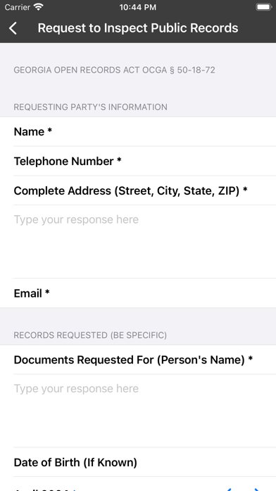 Newton County Sheriff's Office Screenshot