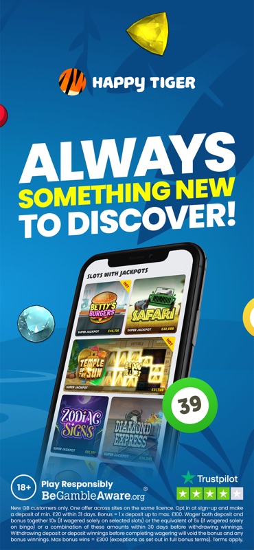 Happy Tiger: Bingo & Slots screenshot 3