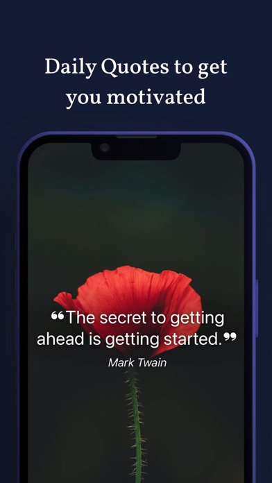 Motivation! Daily Quotes Screenshot