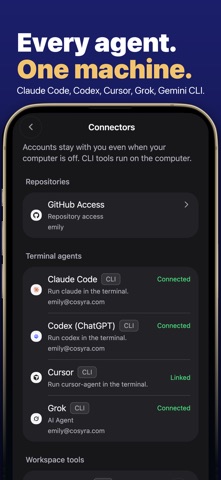 Cosyra: AI Coding Agents App Store screenshot 4