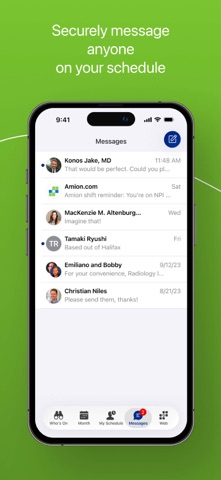 Amion - Clinician Scheduling iPhone screenshot 6