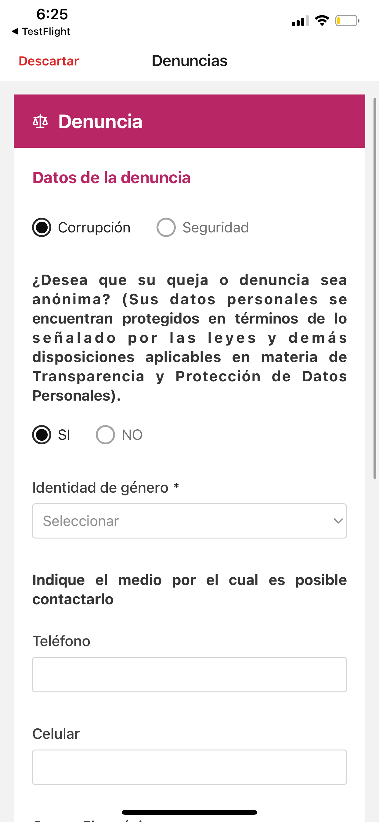 Denuncia Chiapas screenshot 4