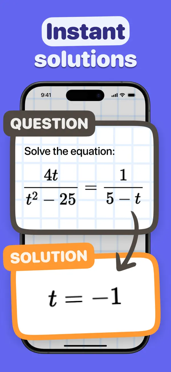 Screenshot #2 pour Algebra Math Solver - Root