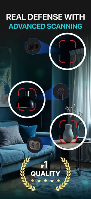 Suspicious Device Cam Detector screenshot 1