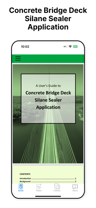 BridgeDeckSilaneApplication Screenshot 1 of 1