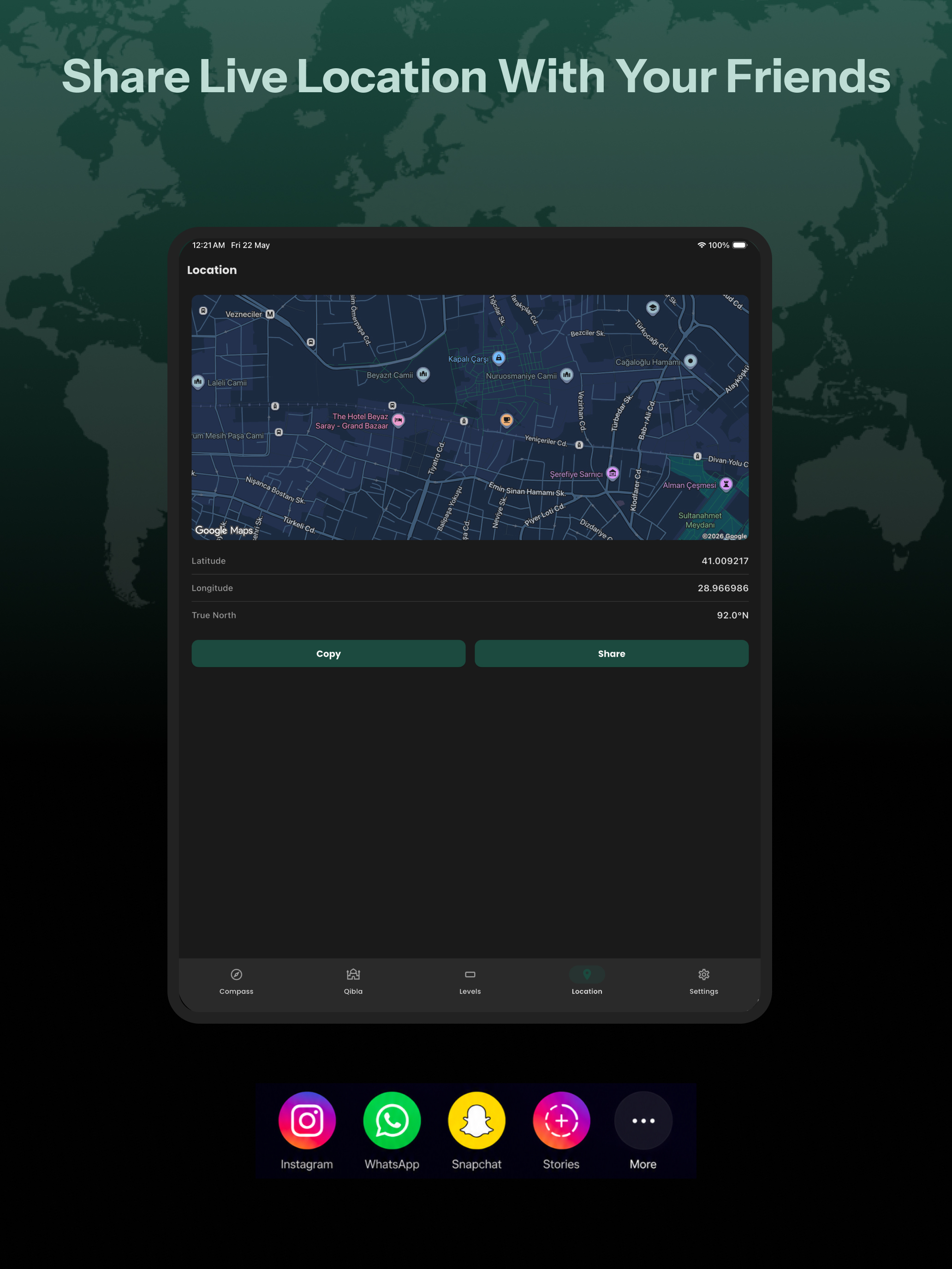 Compass App & Qibla Locator screenshot 8