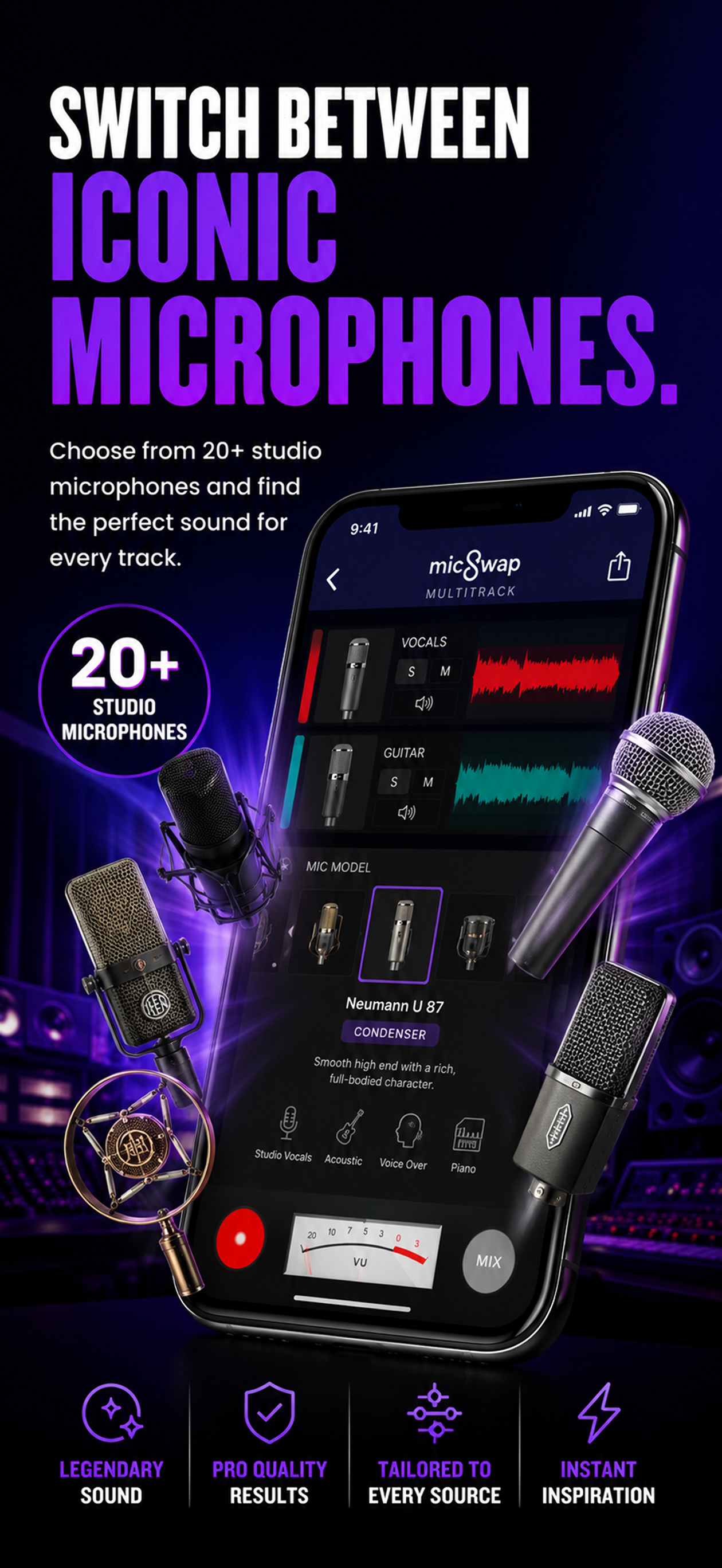MicSwap MultiTrack Pro: Studio screenshot 4