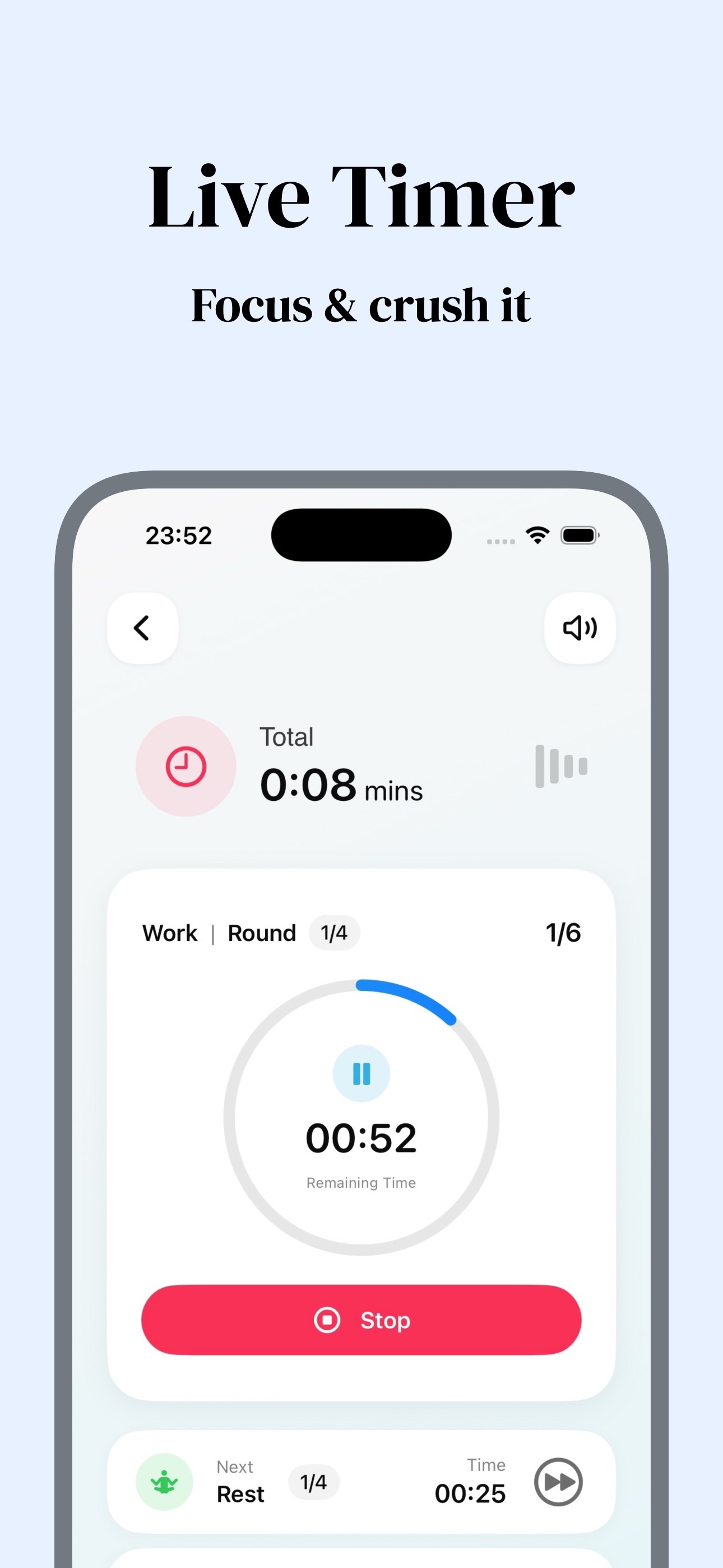 HIIT Timer Pro – Intervals screenshot 3