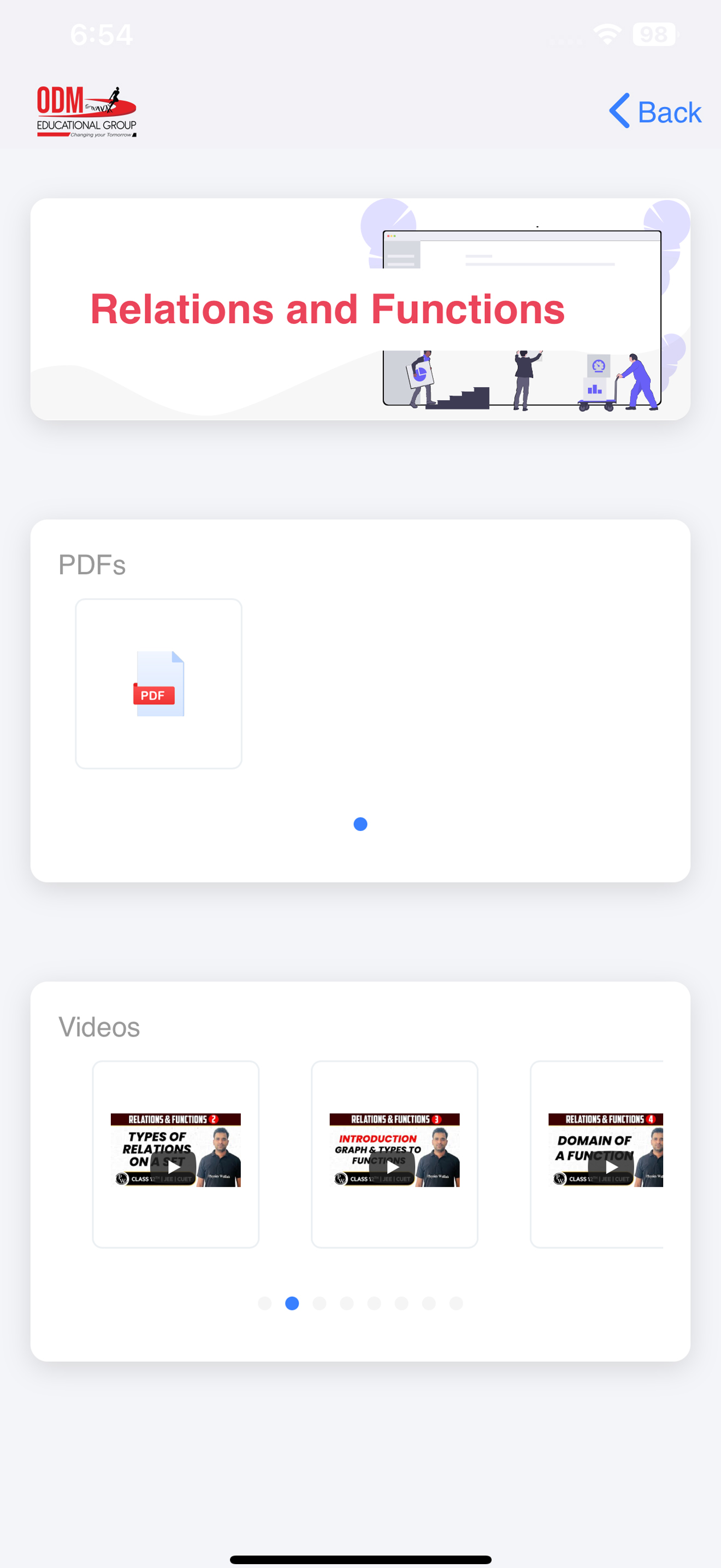 ODM Group of Institutions screenshot 6