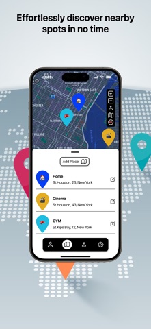 Family GPS Tracking app screenshot