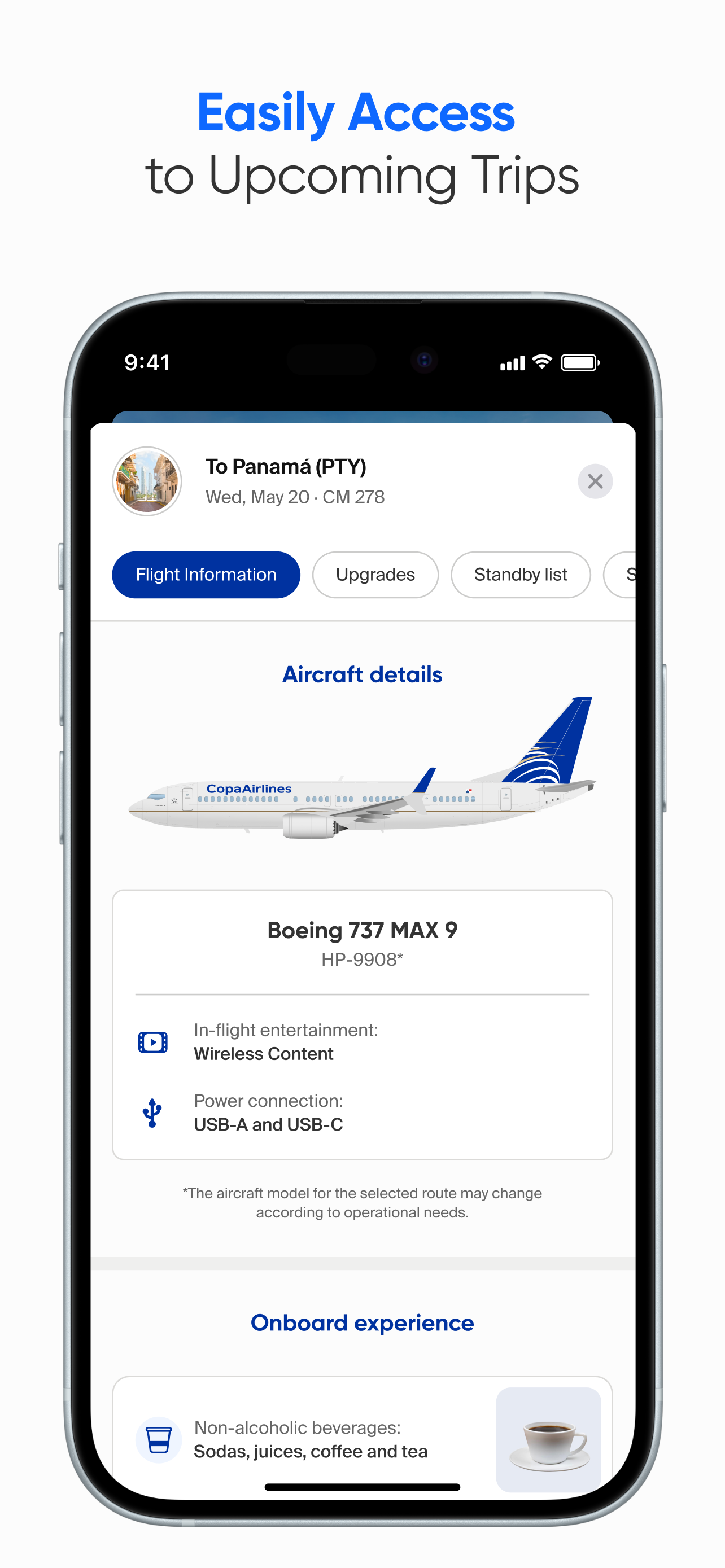 Copa Airlines screenshot 3