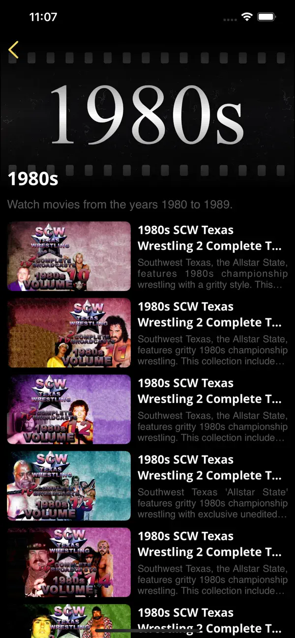 Screenshot #2 pour Wrestling TV Channel