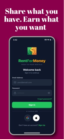RentForMoney - Rent & Earn screenshot
