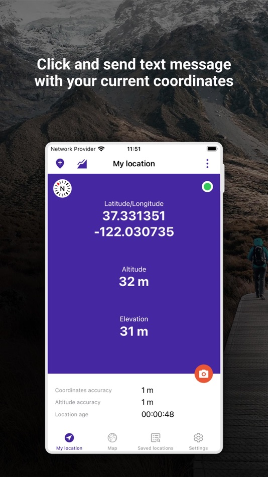 #2. My Altitude and Elevation GPS (iOS) Podle: MYSTIC MOBILE APPS LLC