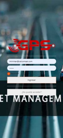 GLOBAL PROTECTION GPS screenshot