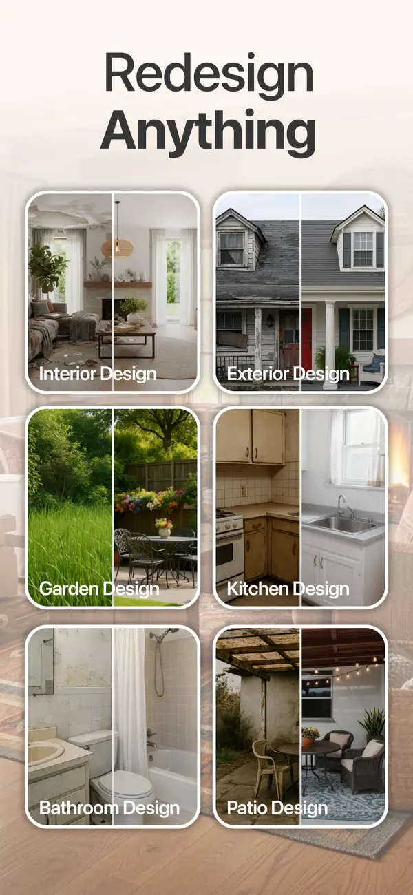 Screenshot #2 pour AI Interior Design - DecorIt