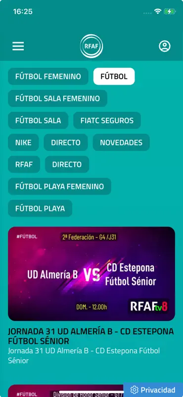 Universo RFAF screenshot 8 of 8