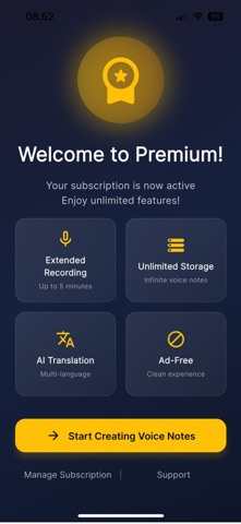 AI VoiceNote Studio screenshot