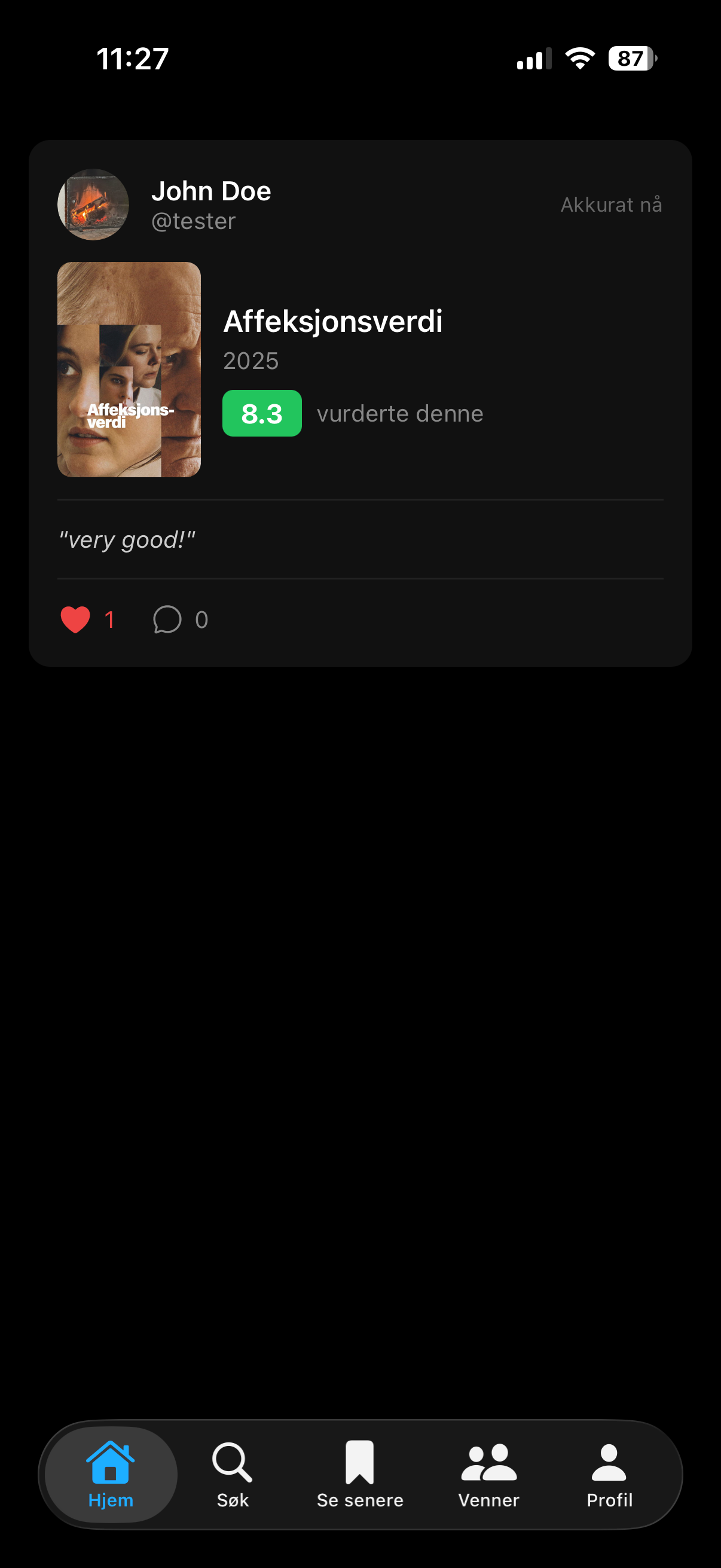 Specto - Social Movie Ratings screenshot 3
