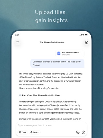 DeepSeek - Assistente de IA iPad screenshot 5