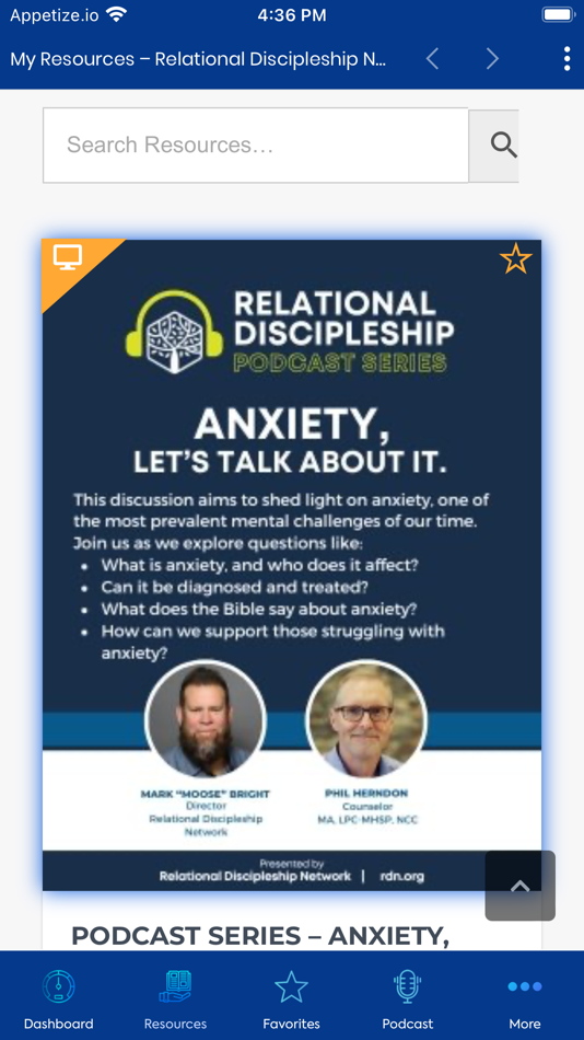 #3. RDN.ORG (iOS) Av: Relational Discipleship Network Inc