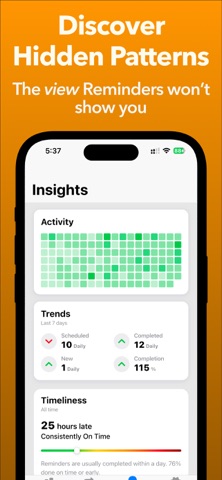 ReminderStats: Habit Tracker Screenshot 3 of 4
