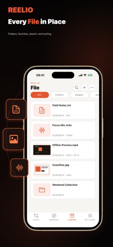 Reelio Private Browser & Files Screenshot 2 of 4