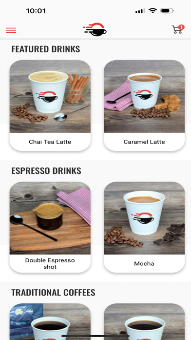 Octane Coffee Shop Screenshot