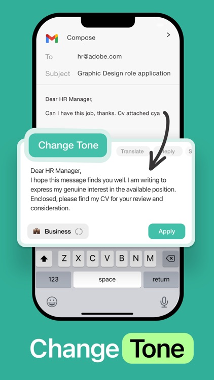 Typer - AI Writing Keyboard screenshot-4