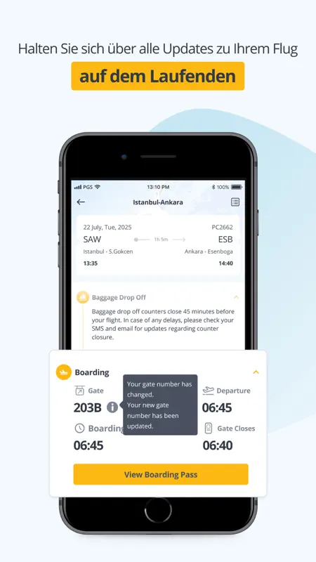 Pegasus: Günstige Flugtickets screenshot 10 of 10