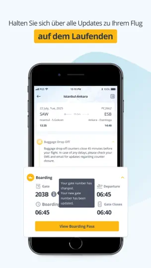 Screenshot von Pegasus: Günstige Flugtickets auf dem iPhone 10