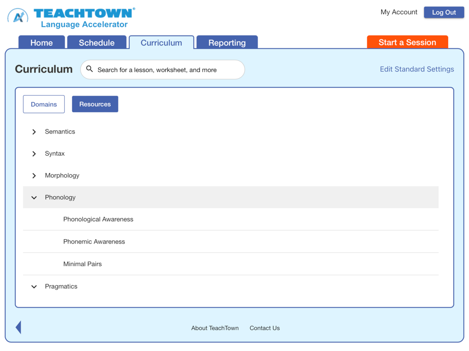 #2. Language Accelerator (iOS) بواسطة: TeachTown - a division of Jigsaw Learning, Inc.