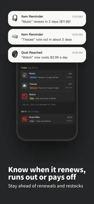Coday: Cost Per Use Tracker screenshot 4