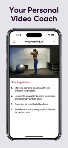 Big Butt & Leg Workout Planner iPhone screenshot