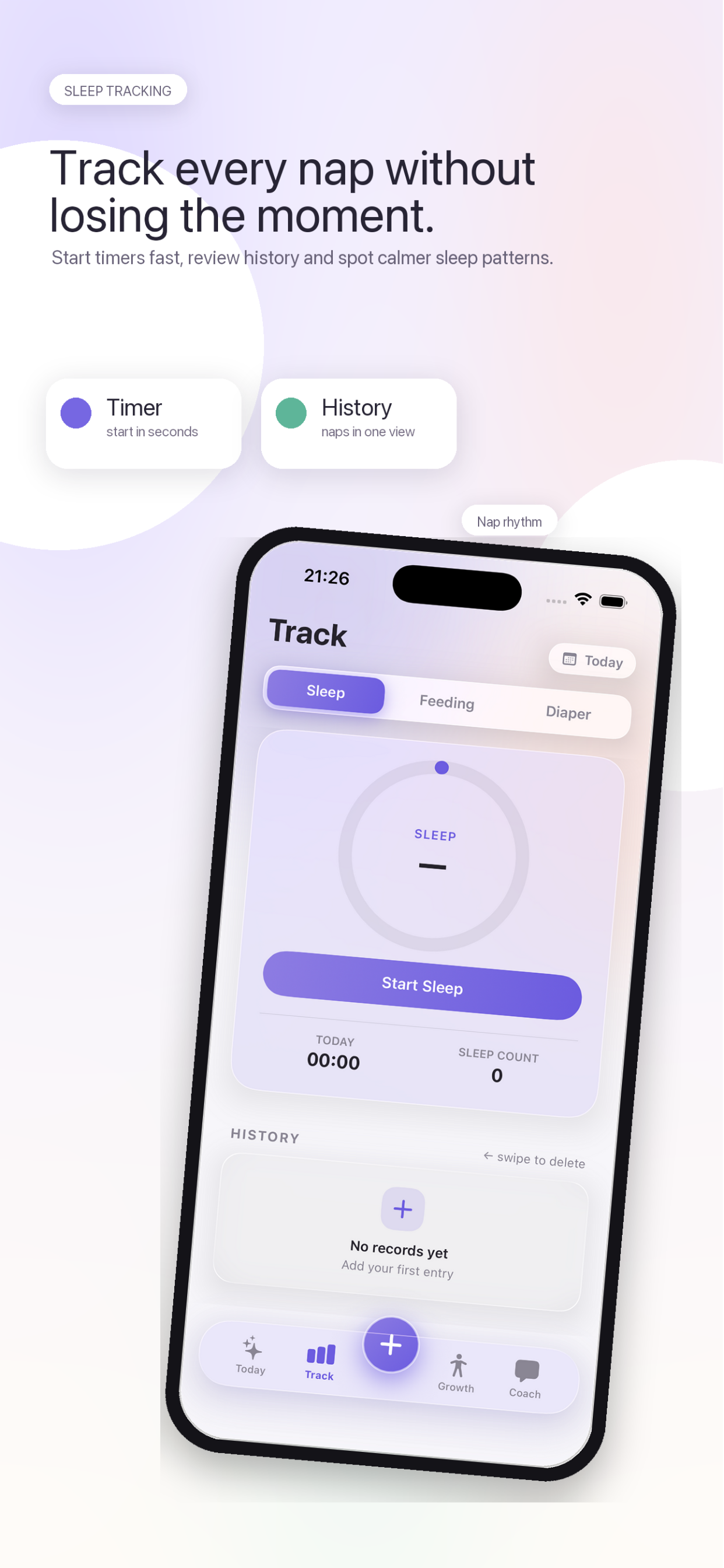 Cleo - Baby & Sleep Tracker screenshot 5